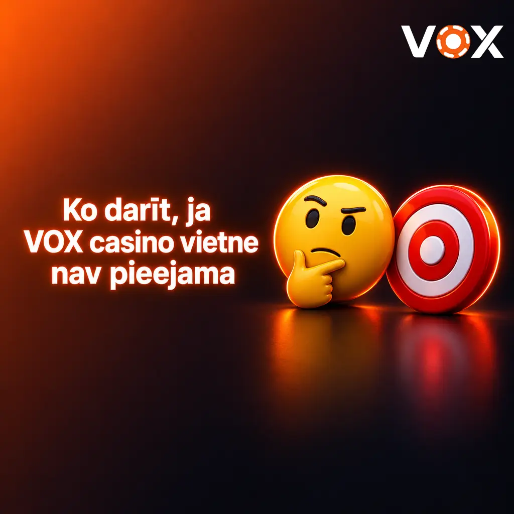 VOX casino vietnes pieejamības problēmu risinājumi: spoguļa vietnes un VPN izmantošana Latvijā