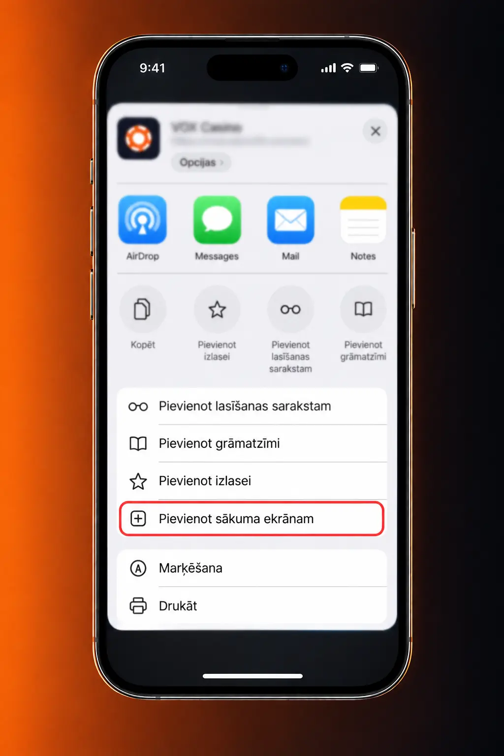 VOX casino lietotnes lejupielāde iOS ierīcēm no oficiālās vietnes