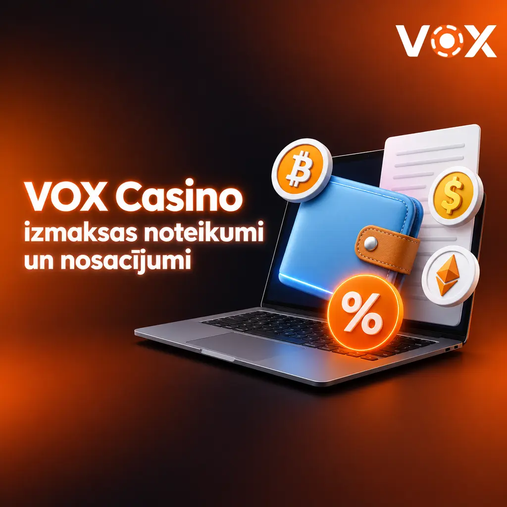 VOX Casino izmaksas noteikumi: verifikācija, bonusa apgrozījums, limiti un izmaksas apstrādes laiks spēlētājiem