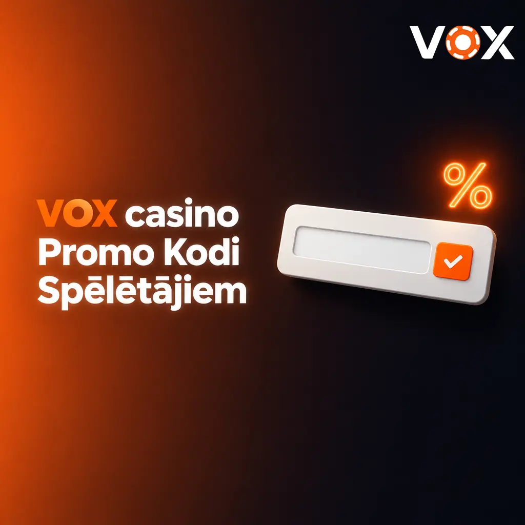 VOX casino promo kods VOX3000 — saņem 3000 EUR bonusu un 600 bezmaksas griezienus pēc reģistrācijas Latvijā.