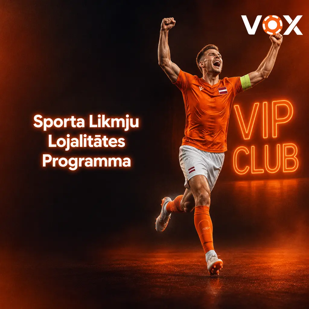 VOX casino sporta likmju lojalitātes programma - punkti par derībām, bonusi un derību apdrošināšana aktīviem spēlētājiem.